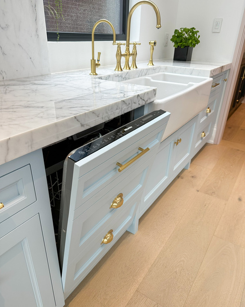 Panelled integrated dishwasher